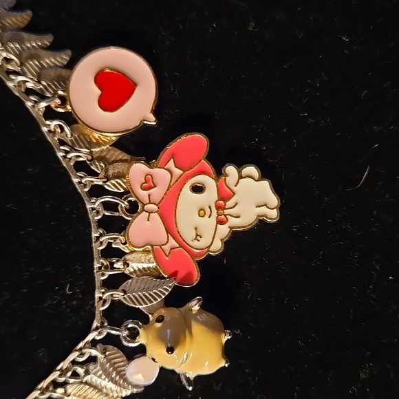 MY MELODY and FLAT Necklace - Picture 1 of 7